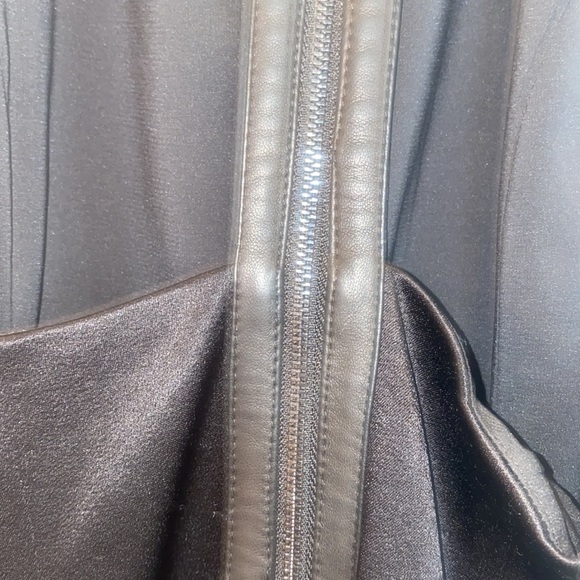 alice + olivia black floor length gown - Picture 4 of 5